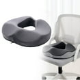 thumbnail image 2 of kjfeif Comfortable Chair Cushion ,Donut Pillow for Coccyx Hemorrhoid Pillow for Sitting After Memory Foam Coccyx Cushion for Pregnancy Car Seat Chair Cushion for Pressure, 2 of 5