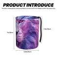 thumbnail image 3 of Easygdp Cool Lion Head Car Trash Can Garbage Car Accessories Trash Can Car Waste Bin for for Driver and Passenger Any Vehicle, 3 of 7