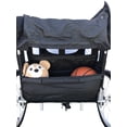 thumbnail image 5 of Booyah Strollers Double Child Baby Bike Bicycle Trailer, Jogger, Stroller with Suspension (Green), 5 of 5