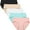 Multi, variant on FallSweet No Show Underwear for Women Seamless High Cut Briefs Mid-waist Soft No Panty Lines,Pack of 5