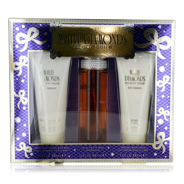 Set de 3 piezas Perfume Elizabeth Taylor White Diamonds para mujer