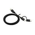 thumbnail image 2 of Cable OTG de teléfono inteligente a impresora, cable micro USB y tipo C a USB-B, cable de datos, 2 of 5