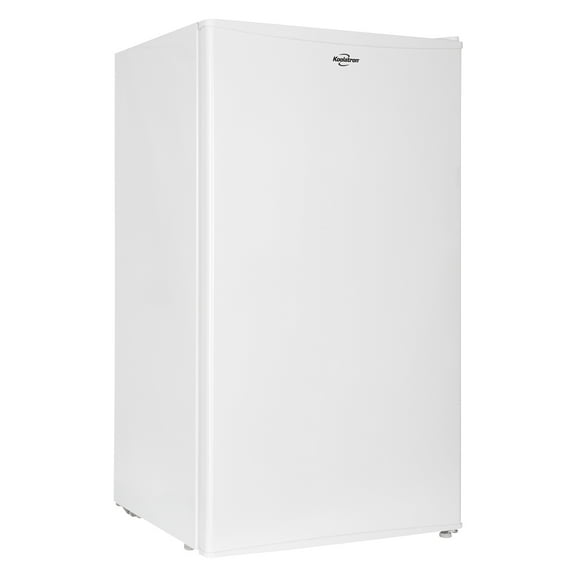 Koolatron Compact Fridge with Freezer, 3.2 Cu Ft, White