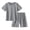 Grey, variant on Boys Sports Suit Summer Quick Drying Mesh Short Sleeved Shorts Childrens Basketball Suit Two Piece Set