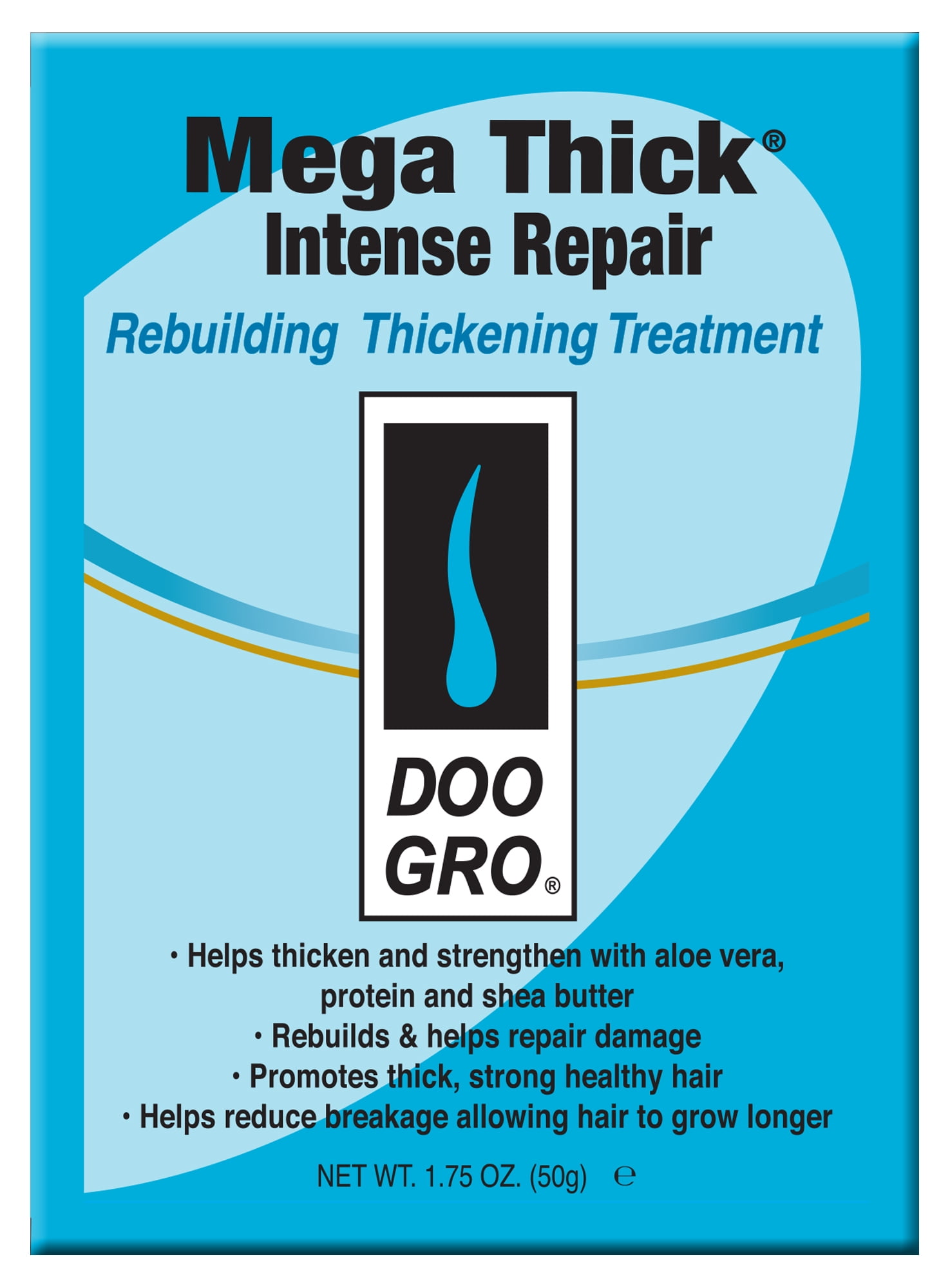 Doo Gro Mega Thick Thickening Repairing Hair Treatment, 1.75 oz, Travel Size