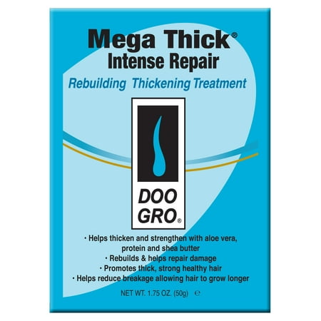 (4 Pack) Doo Gro Mega Thick Intense Repair Rebuilding Thickening Treatment, 1.75 (Best Hair Thickening Solutions)