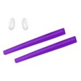 thumbnail image 2 of Vonxyz Purple Replacement Earsocks Nosepieces Rubber Kits for Oakley Deviation OO4061 Sunglasses, 2 of 3
