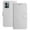 Silver, variant on Allytechgroup Case for Motorola Moto G Power (2025) with Credit Card Slot, Slim Luxury PU Rugged Non-Slip Grip Shockproof Bumper Full Body Protective Cover Men Women Phone Case, Red