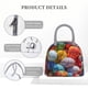 thumbnail image 4 of Disketp Easter Eggs Bolsa Térmica para Almuerzo, Lonchera con Abertura Amplia y Gran Capacidad, Organizador Reutilizable para Mujeres, Hombres y Adultos, 4 of 6