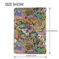 thumbnail image 3 of Pofeuu USA 1 Print Travel Document Organizer Passport Holder Men Women for Family (6.5 in x 4.5 in),Wallet Holder Credit Card Clutch Bag Case, 3 of 5