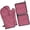 White, variant on Leopard Print Oven Mitts and Pot Holders Set Of 4, Heat Resistant Kitchen Gloves with Non-Slip Grip, Hanging Loop, Soft Cotton Lining for Baking, Cooking, Grilling, Barbecue
