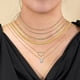 thumbnail image 3 of JeenMata Multipack 6 piezas colgante de collar en capas para mujer, chapado en oro amarillo, cadena de oro, collar de gargantilla, collar en capas de espiga, regalo de joyería, 3 of 6