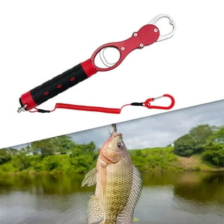 Buy Tsinc Fish Grippers, Plastic Lipgrip Floating Fishing Pliers with  Fishing Hook Remover, Floating Plastic Lip Pliers with Lanyard, 10 Fish  Lip Grip Pliers Grabber Keeper for Men Fishing Tool (Red) Online
