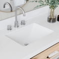 thumbnail image 3 of ARIEL Monroe 49 Inch Single Rectangle Sink Bathroom Vanity With Pure White Quartz Countertop 1.5 Inch Edge In Grey, 3 of 8