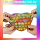 thumbnail image 3 of Push Pop Bubble Fidget, Popit Popper Popit?S It Popitz Figetget Sensory Popping It?S Popits Ansiedad Alivio del estrés Figut A Fidgetoys para niños Rainbow Mouse Unicornio (Corazón de mariposa rosa) Ormromra WMCH-181, 3 of 6