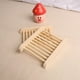 thumbnail image 1 of Porta Jabón Creativo de Madera Ecológica, Porta Jabón Impermeable y Antideslizante de Madera Natural para Baño, Ducha, Hogar, Baño, 1 of 4