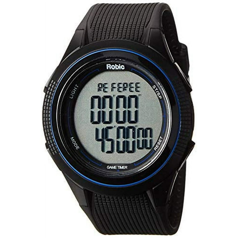 Robic 591 48319 SC 591 Referees Watch Black Regular Walmart