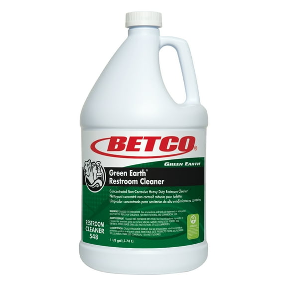 Betco® Green Earth® Restroom Cleaner, 1 Gallon, Case Of 4 Bottles