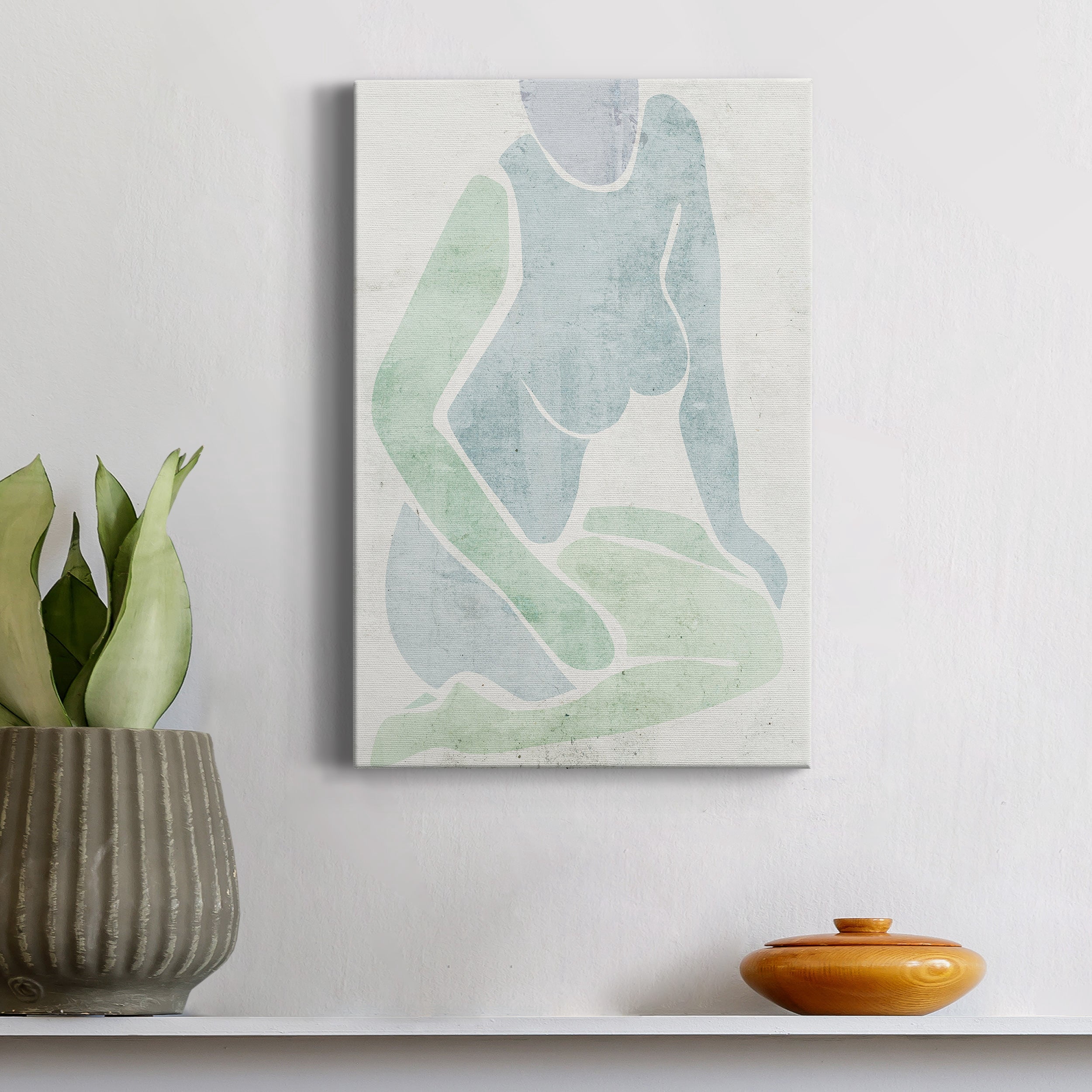 Stretching I Premium Gallery Wrapped Canvas - Ready to Hang