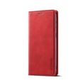 thumbnail image 3 of LC.IMEEKE Leather For Samsung Galaxy S21 FE 5G Case, Flip Wallet Leather Case with Card Holder Magnetic Closure Shockproof Kickstand Protective Phone Cases Cover For Samsung Galaxy S21 FE 5G,Red, 3 of 10