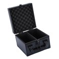 thumbnail image 2 of Yinanstore Sports Card Organizer Collection Box Sturdy Versatile Aluminum with EVA Foam 2 Compartments, 2 of 8