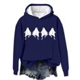 thumbnail image 1 of Abrigo cálido de felpa con estampado para mujer, suéter de vellón, abrigo informal, suéter de bolsillo, abrigo de otoño e invierno, 1 of 6