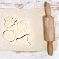 thumbnail image 3 of Halloween Cookie Cutter Set , Safe Silicone, Clear Designs, Perfect for Baking!, 3 of 7