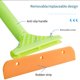 thumbnail image 5 of Speravity Escobilla de goma para vidrio de coche, rascador de parabrisas, limpiaparabrisas de agua, limpieza de ventanas, herramienta de Vehículos, repuestos y accesorios Mis  raspador de agua verde, 5 of 6