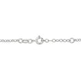 thumbnail image 2 of Miabella Cherry Charm Rolo Chain Bracelet in Sterling Silver, 2 of 5