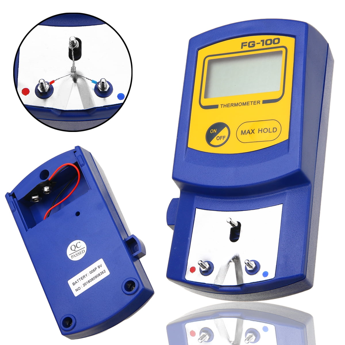 DANIU FG-100 Soldering Iron Tip Thermometer Temperature Detector Tester 0-700℃ 