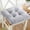 Gray, variant on EazyTech Non-Slip Memory Foam Chair Cushion - Thickened Flock Seat Pad for Office Dining Room Car Floor Tatami & Desk Stool - Support for Long Sitting, 15in Khaki