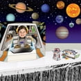 thumbnail image 6 of Beistle Nights Filled with Stars Party Photo Backdrops - 30'"- Purple and Black - Pack of 6, 6 of 8