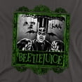 thumbnail image 2 of Beetlejuice Carousel Beetlejuice Unisex Adult T-Shirt, Charcoal, Medium, 2 of 7