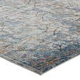 thumbnail image 4 of Modway Minu 94.5x122" Floral Lattice Area Rug in Light Blue/Yellow/Orange, 4 of 4