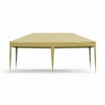 thumbnail image 1 of Tente à Auvent Escamotable Robuste – Abri Extérieur Rapide, Installation Facile à une Pression, Toit Imperméable Enduit d'Argent UPF 50+, 3 Hauteurs Réglables, Sac à Roulettes, Sacs de Sable – Gris, Trois m*6 m, 1 of 7