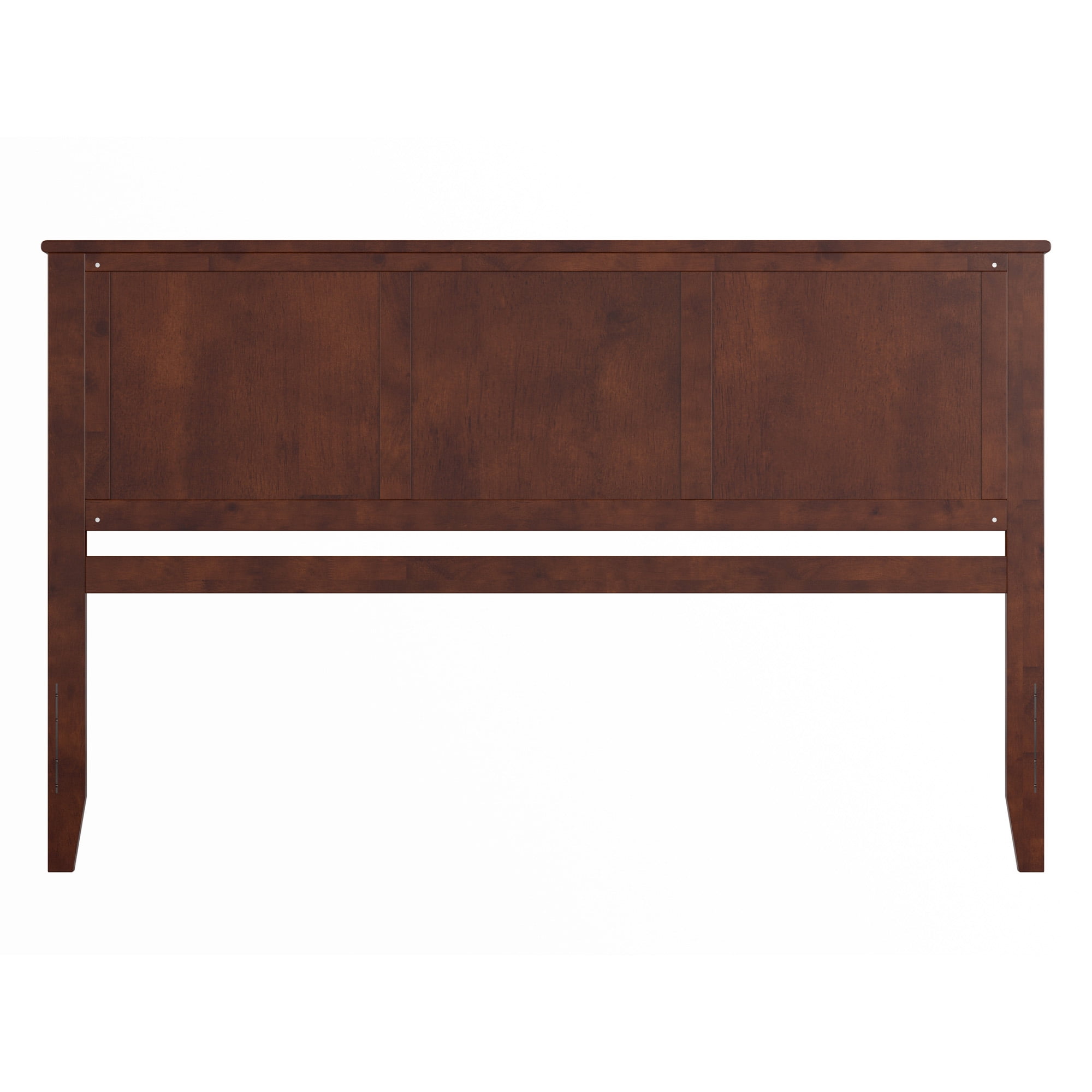 AFI Madison King Solid Wood Panel Headboard, Walnut