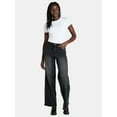 thumbnail image 4 of Madden NYC Women's Ultra 90s Fit Jeans with Embroidery, 32" inseam, Sizes 00-18, 4 of 5