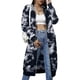 thumbnail image 1 of Sudadera con capucha ELESOL para mujer, casual, sobredimensionada, con cremallera, color block, 1 of 6