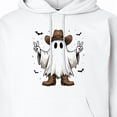 thumbnail image 3 of Inktastic Halloween Cowboy Ghost Adult Hoodie Sweatshirt, 3 of 4