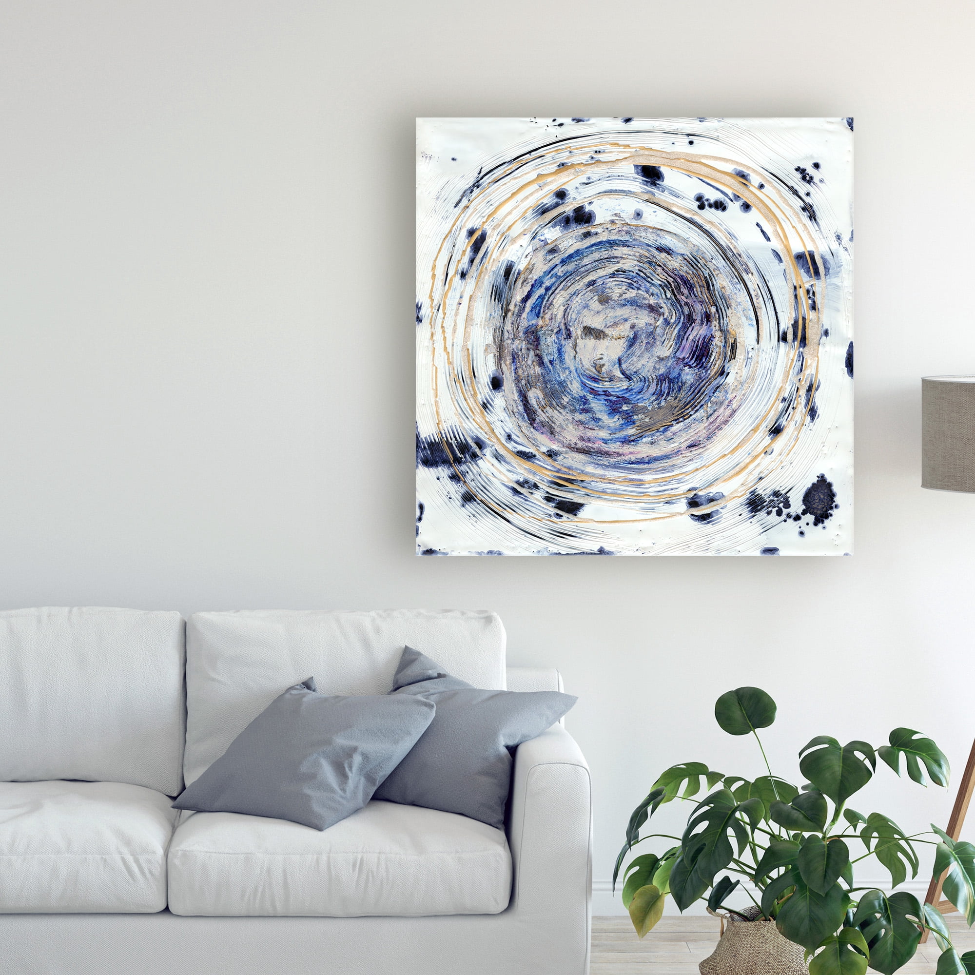 Trademark Fine Art 'Whorl I' Canvas Art by Alicia Ludwig