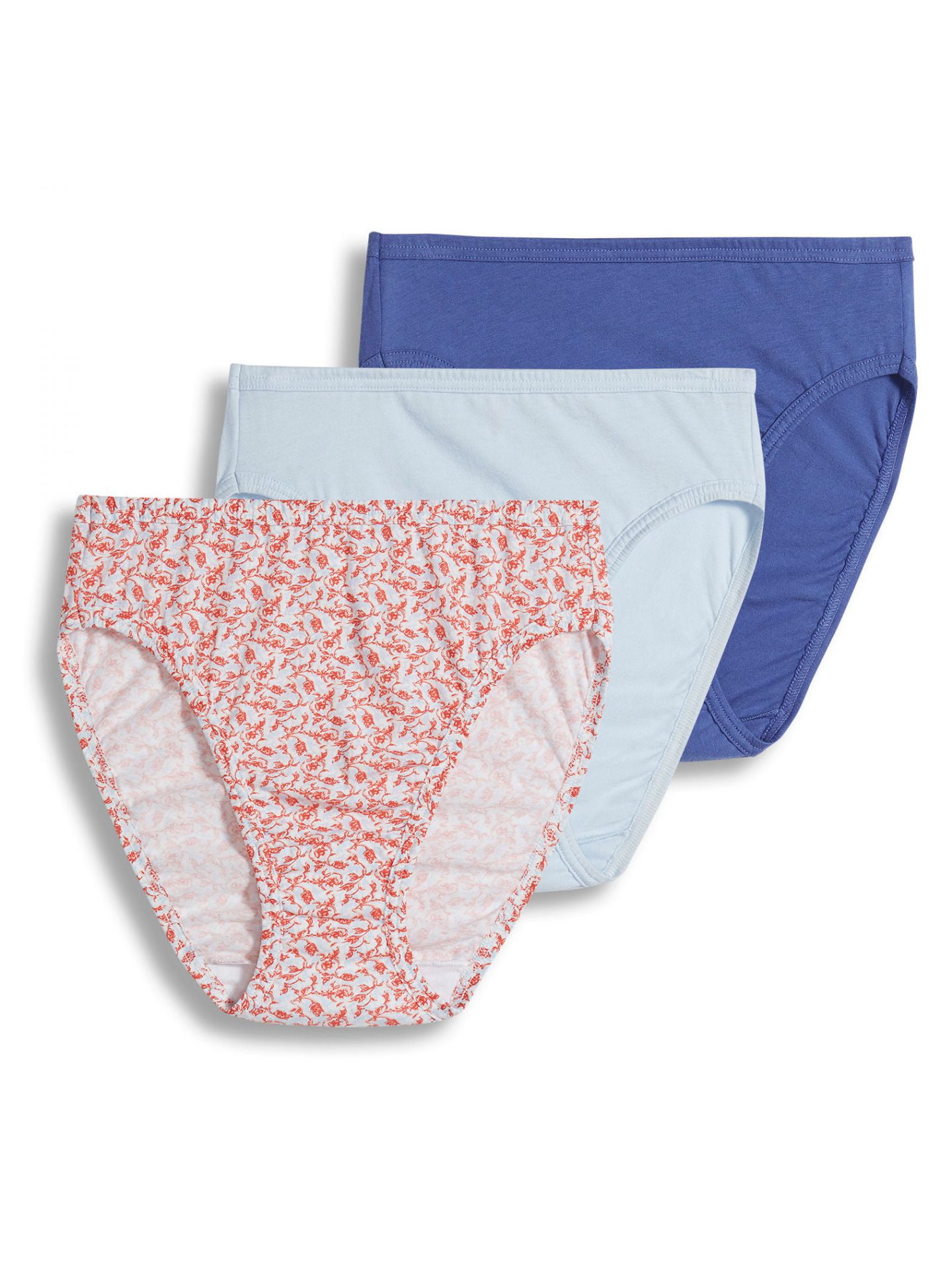 Jockey Jockey Women's Elance French Cut Briefs 3 Pack, Faded Grape