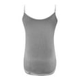thumbnail image 4 of Playeras,Blusas y Tops,Ropa para Mujer Cropped Tank Top Mujeres Verano Cuello en V Boho Estampado floral Camisetas sin mangas Casual Camisas sin mangas Camis (Grey, L), 4 of 6