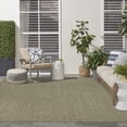 thumbnail image 4 of Nourison Tulum 10' x 14' Olive Outdoor Rug, 4 of 11