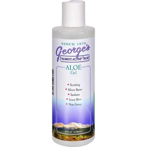 George's Gel de aloe vera de George'S, 8 onzas