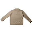 thumbnail image 4 of 1/4 Zip Pullover Men - Long Sleeve Zipper Stand Collar Sweaters Mens Ribbed Casual Fall Winter Solid Color Tops (3XL, Khaki), 4 of 7