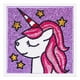 thumbnail image 1 of Rhinestone Painting Handmade DIY Educational Toys Children Gifts Full Drill Painting with Frame for Beginners Girls Boys,purple unicorn Yuarrent FN006796-05, 1 of 6