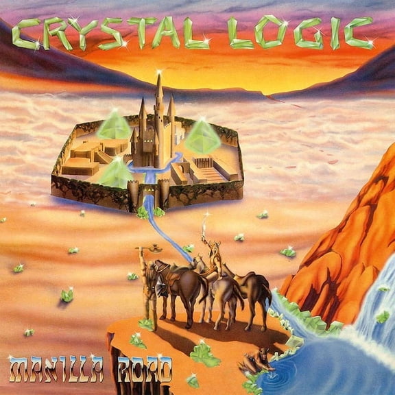 Manilla Road Crystal Logic (Vinyl Record) 12" Album Coloured Vinyl