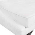 thumbnail image 3 of Noble House Indoor Fabric Chaise Lounge with Bolster Pillow, Ivory, 3 of 7