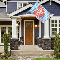 Masteelf 1 Set of Flag Pole Five-section Stainless Steel Flagpoles Rotating Flagpoles