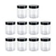thumbnail image 1 of Tarro para mascotas con tapa redonda apilable, reutilizable, ligero, transparente, latas de cocina para 10 unidades de 400 ml., 1 of 9